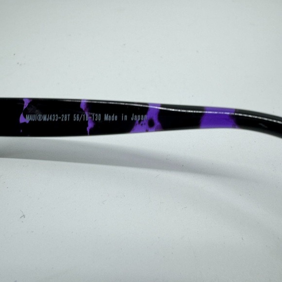 Maui Jim sunglasses MJ433-28T 56/16‎ -130 Koki Beach Purple Tortoise H10940 main image 2